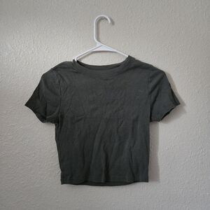 No Boundaries Charcoal Tee